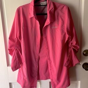 Pink Columbia Omni-shade long sleeve shirt